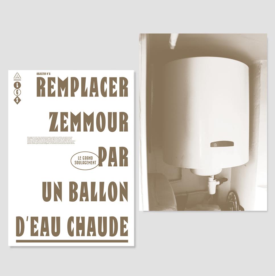 Objectif 8 : remplacer zemmour par un ballon d'eau chaude