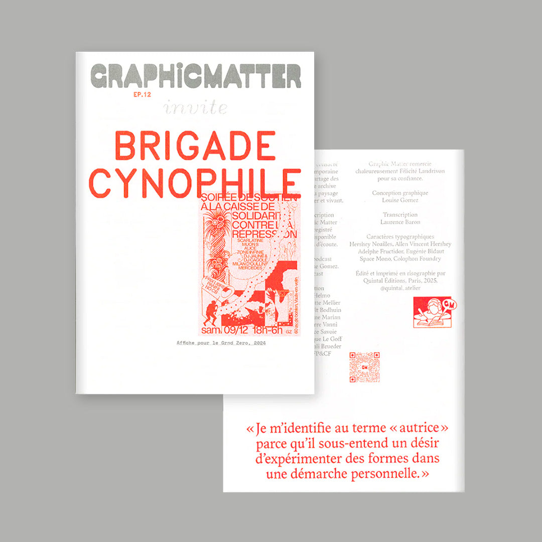 Graphic Matter invite Brigade Cynophile