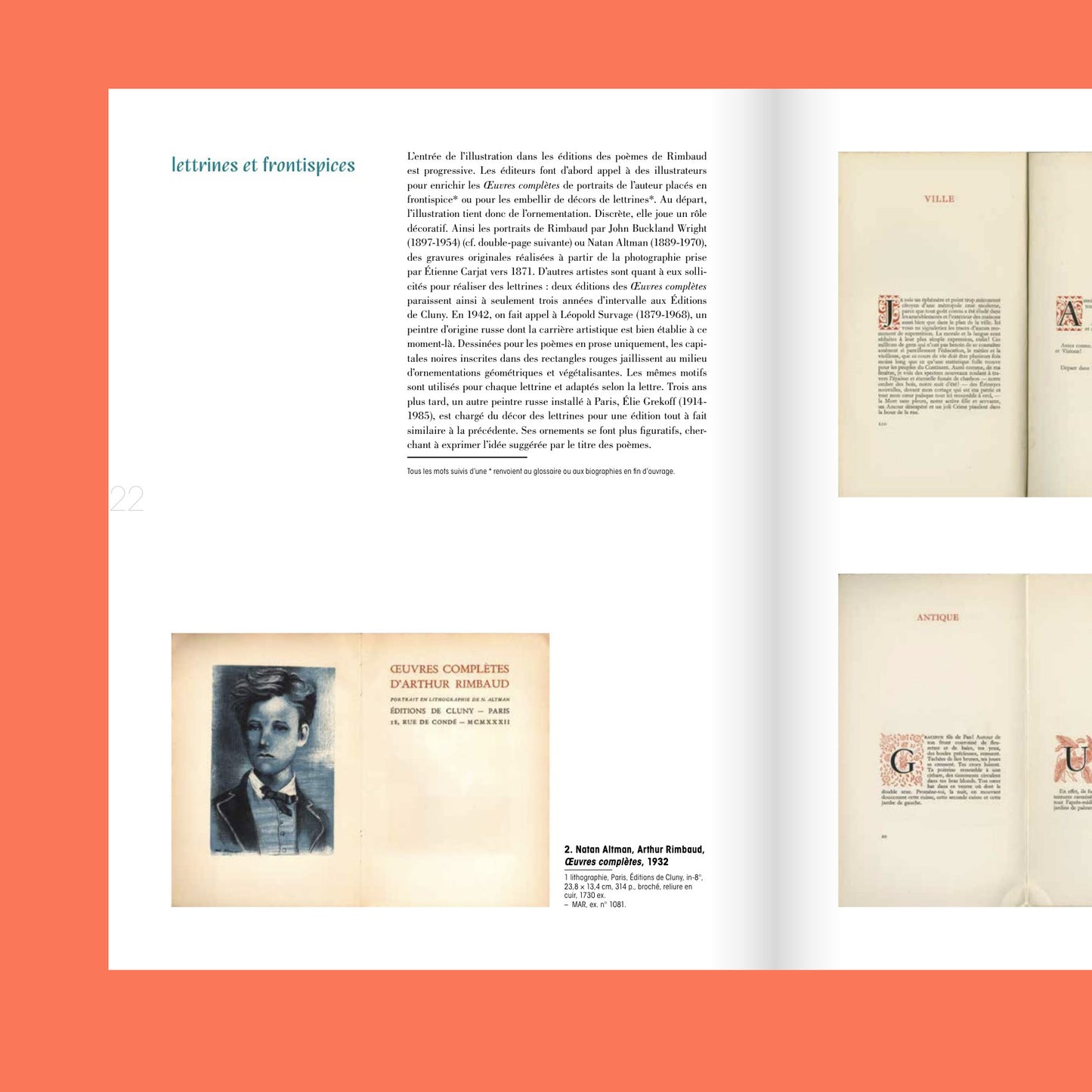 Arthur Rimbaud, entre lisible et visible.