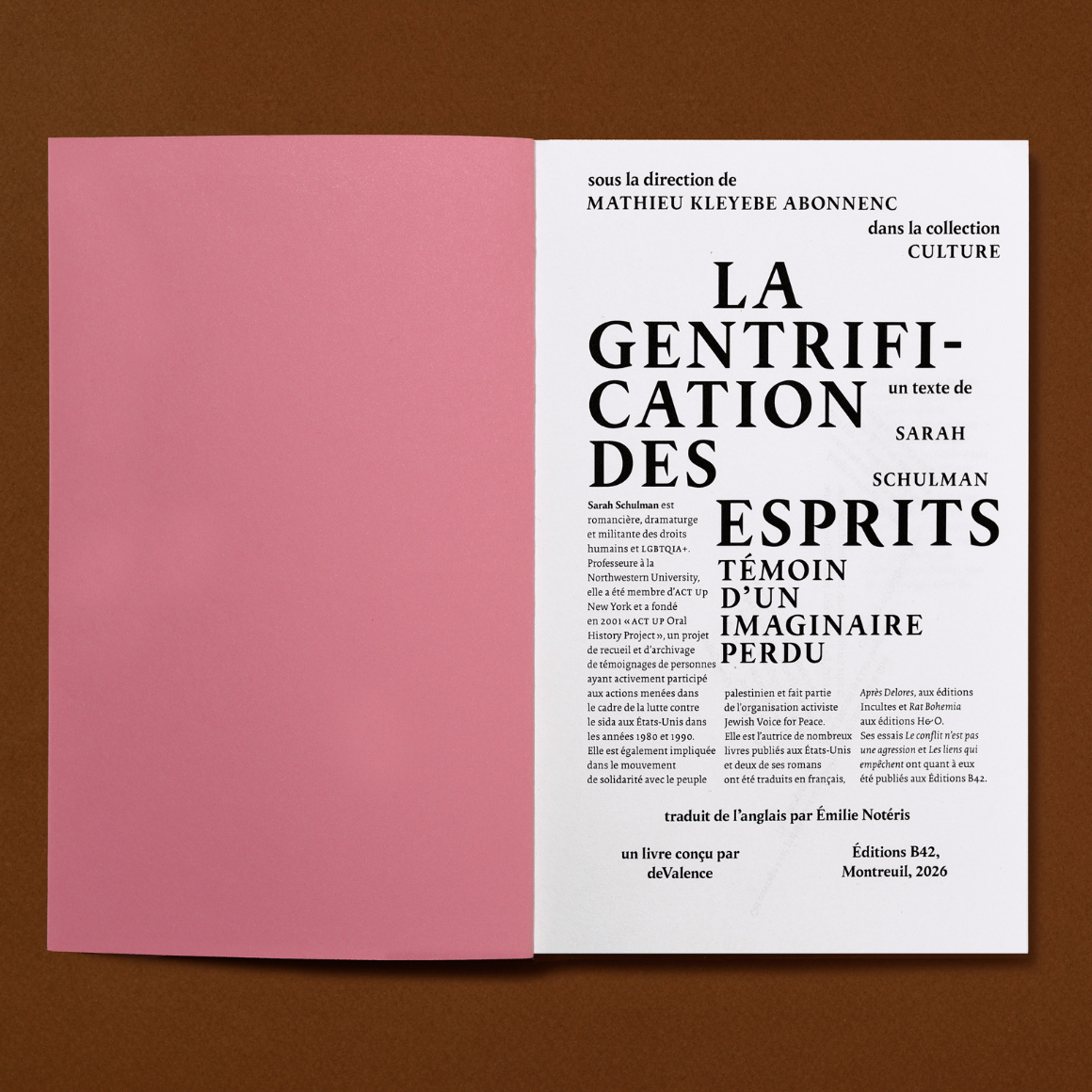 LA GENTRIFICATION DES ESPRITS