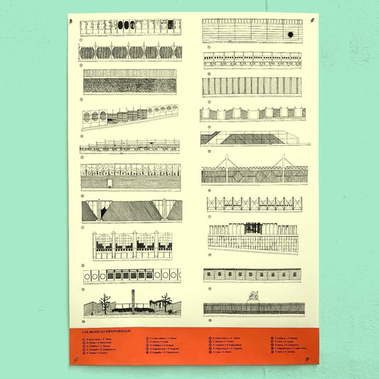 Les murs du périphérique - sérigraphie