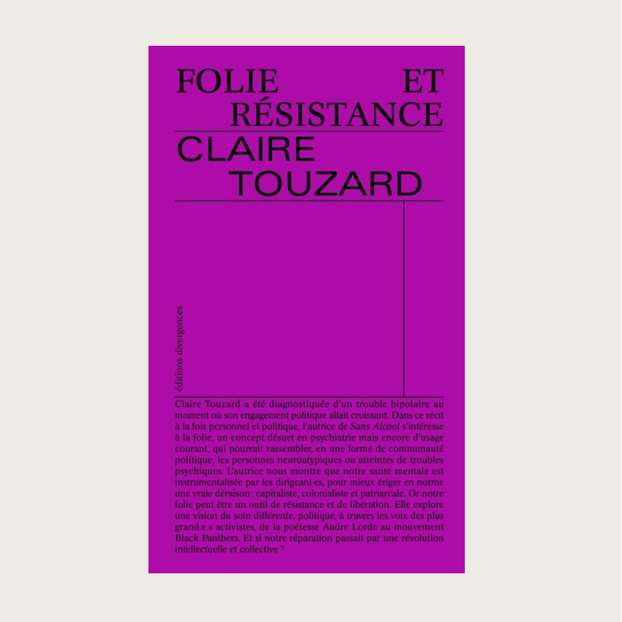 Folie et résistance