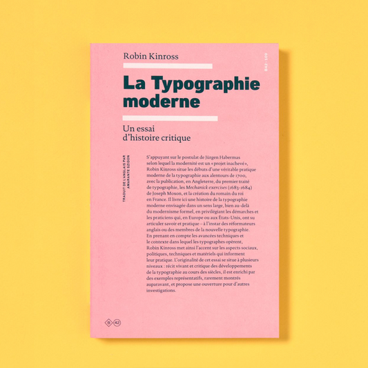 La Typographie moderne