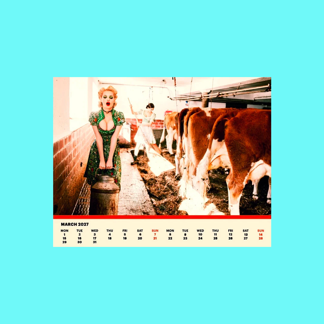 Toilet Paper  x Ellen von Unwerth Calendar 2027