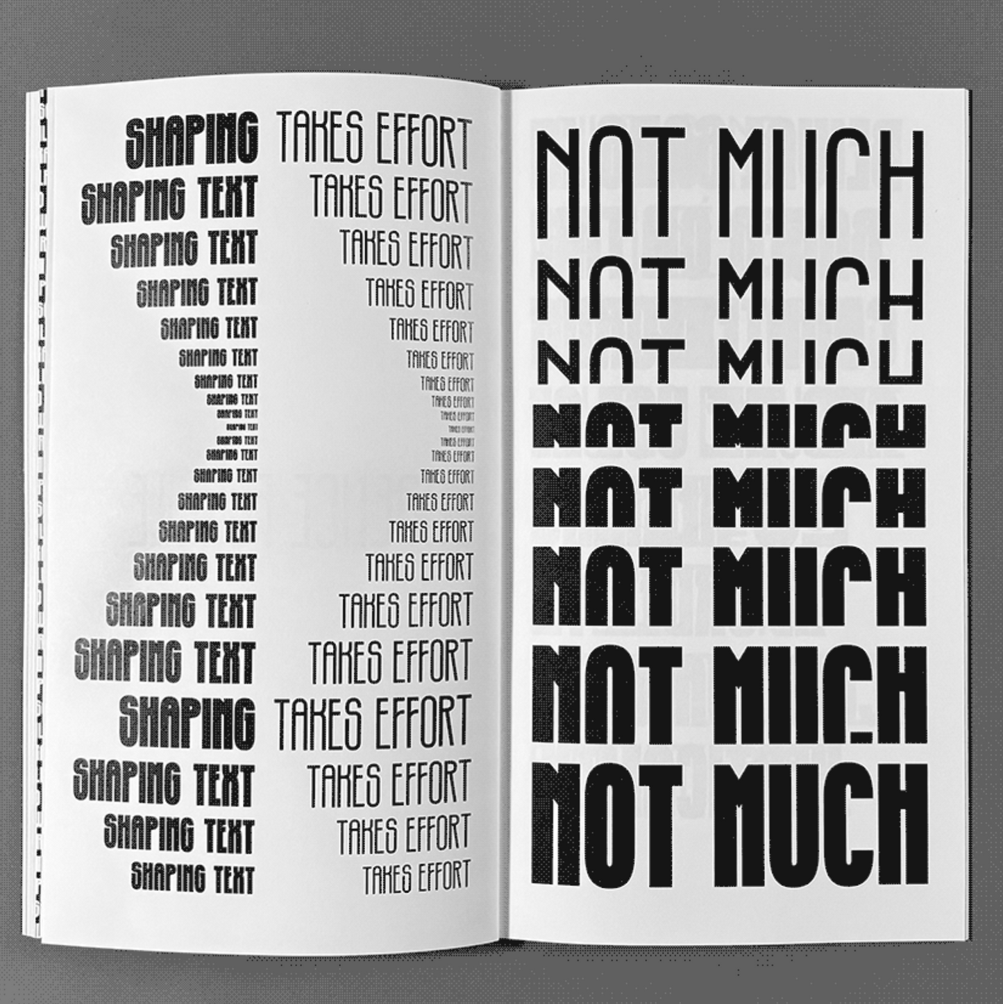 BEIVAL SANS, SPECIMEN : un parallèle entre la typographie et l'art décoratif