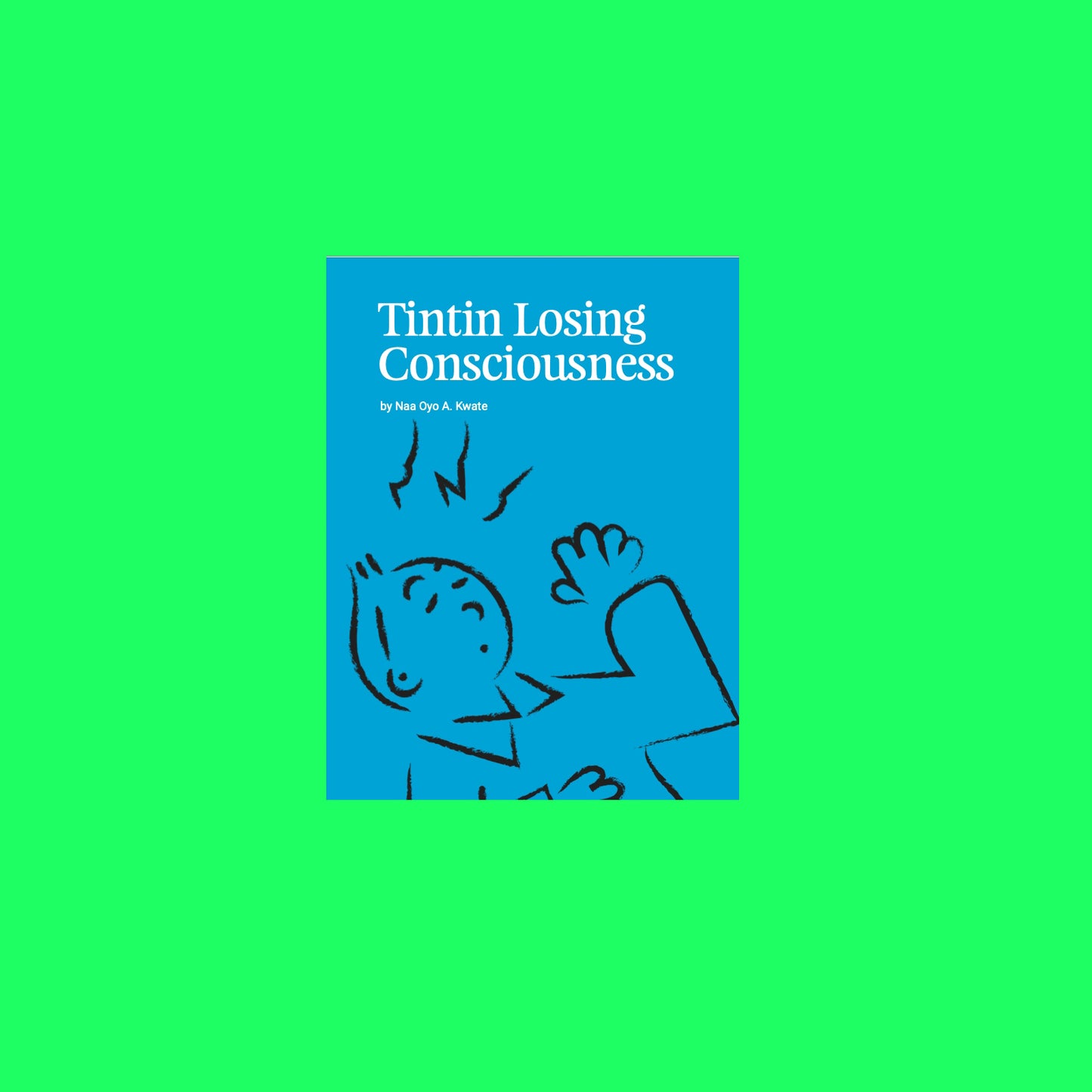 Tintin losing conciousness