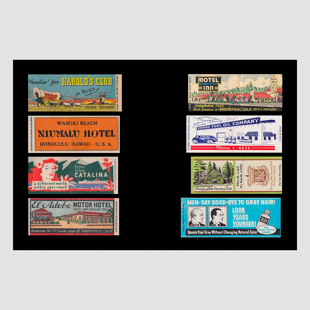 Matchbooks from U.S.A.