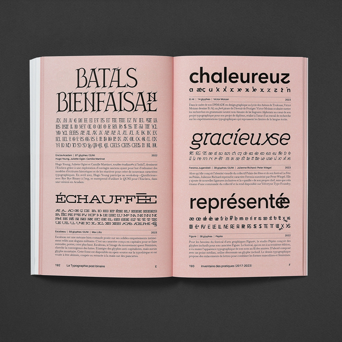 La typographie post-binaire