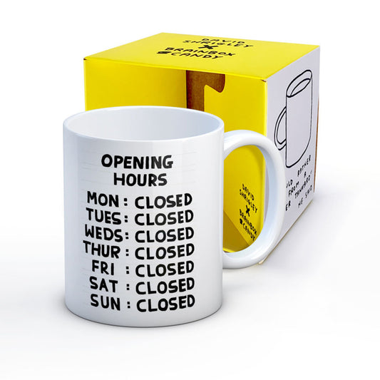 Mug : opening hours