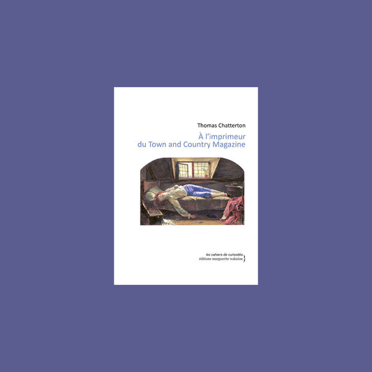 A l'imprimeur du Town and Country Magazine