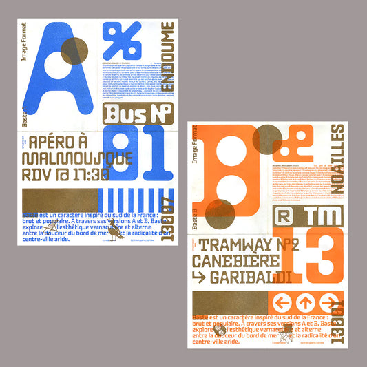 Specimen base a and b