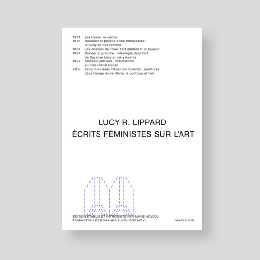 Lucy R. Lippard Ecrits Féministes sur l'Art