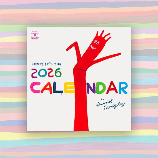 2026 Calendar by David Shrigley