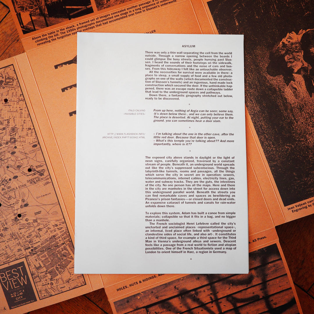 HOLES, HUTS & HIDINGS