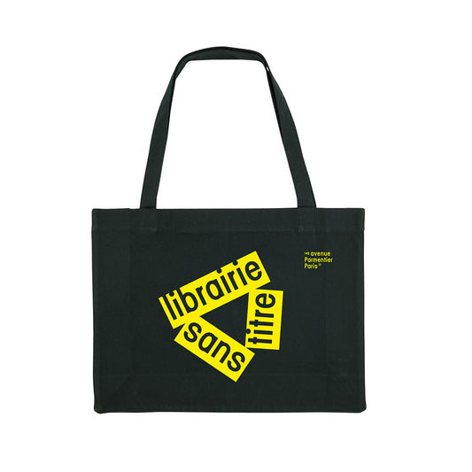 Tote Bag librairie sans titre - Noir
