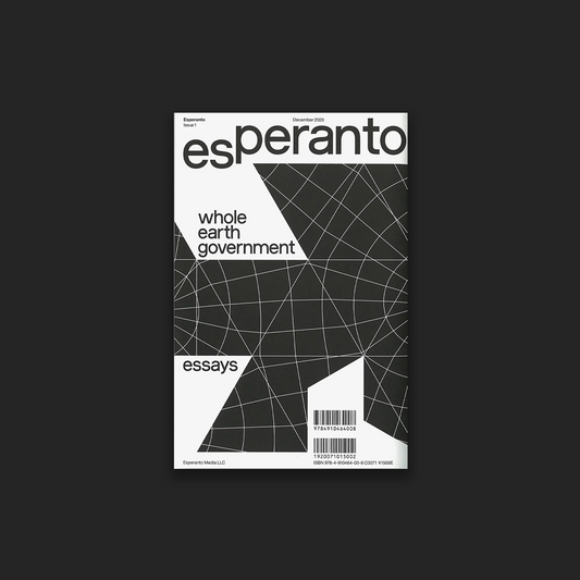 Esperanto culture magazine 1: whole earth government