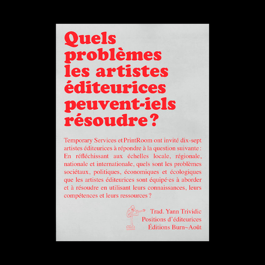 #5 Quels problèmes les artistes éditeurices peuvent-iels résoudre ?