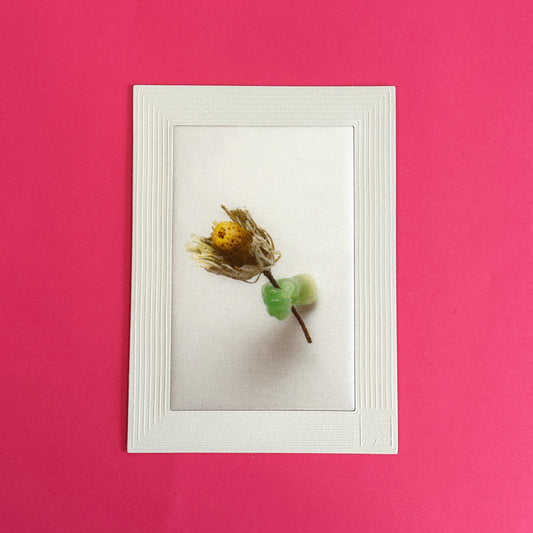 Offering To Proteus I - carte postale en soie
