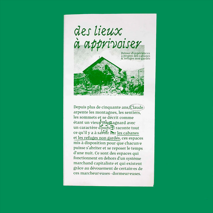 Des lieux à apprivoiser