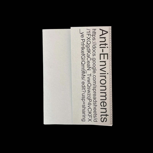Anti-Environments