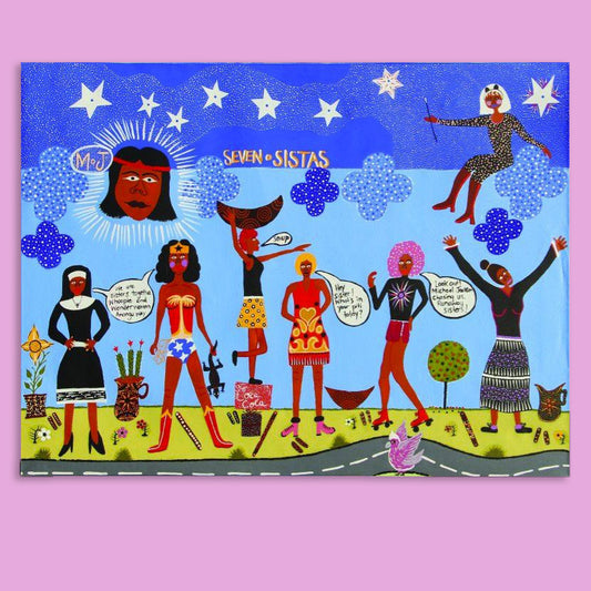 Towel: seven sisters