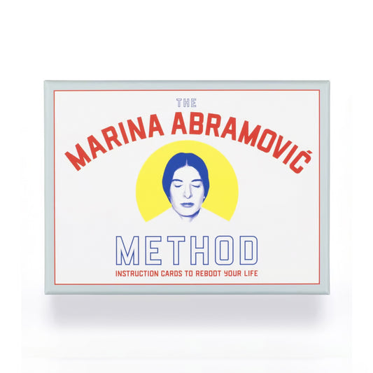 The Marina Abramovic Method Instruction Cards to Reboot Your Life /anglais