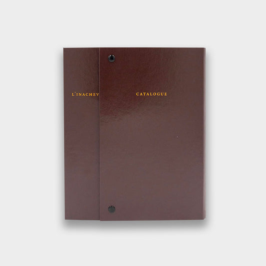 Catalogue raisonné de l'inachevé