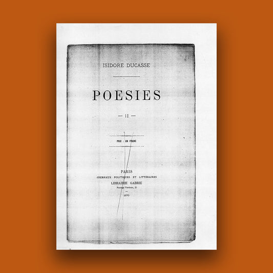 Poésies II
