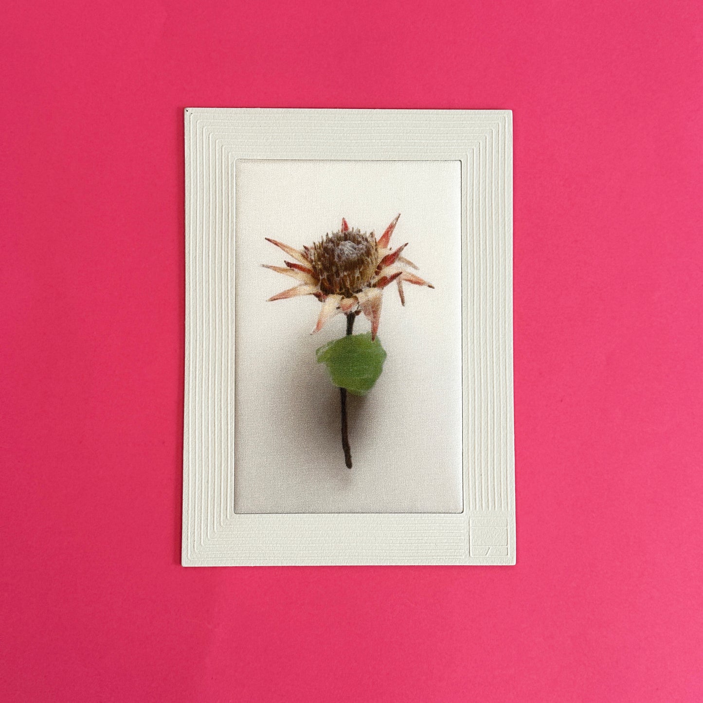 Offering To Proteus II - carte postale en soie