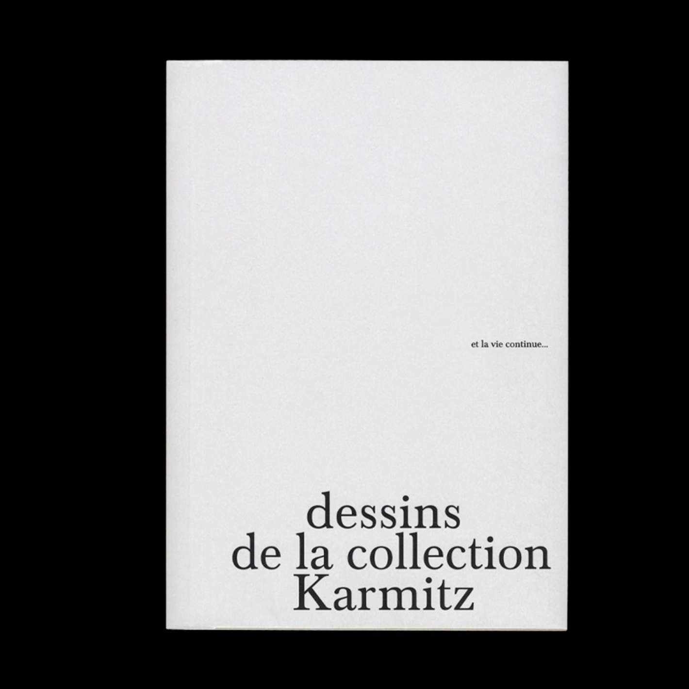 Et la vie continue… – Dessins de la collection Karmitz