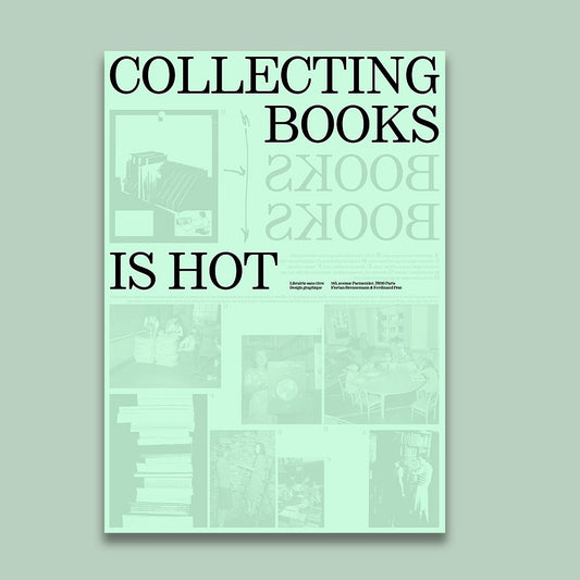 Affiche collecting books is hot