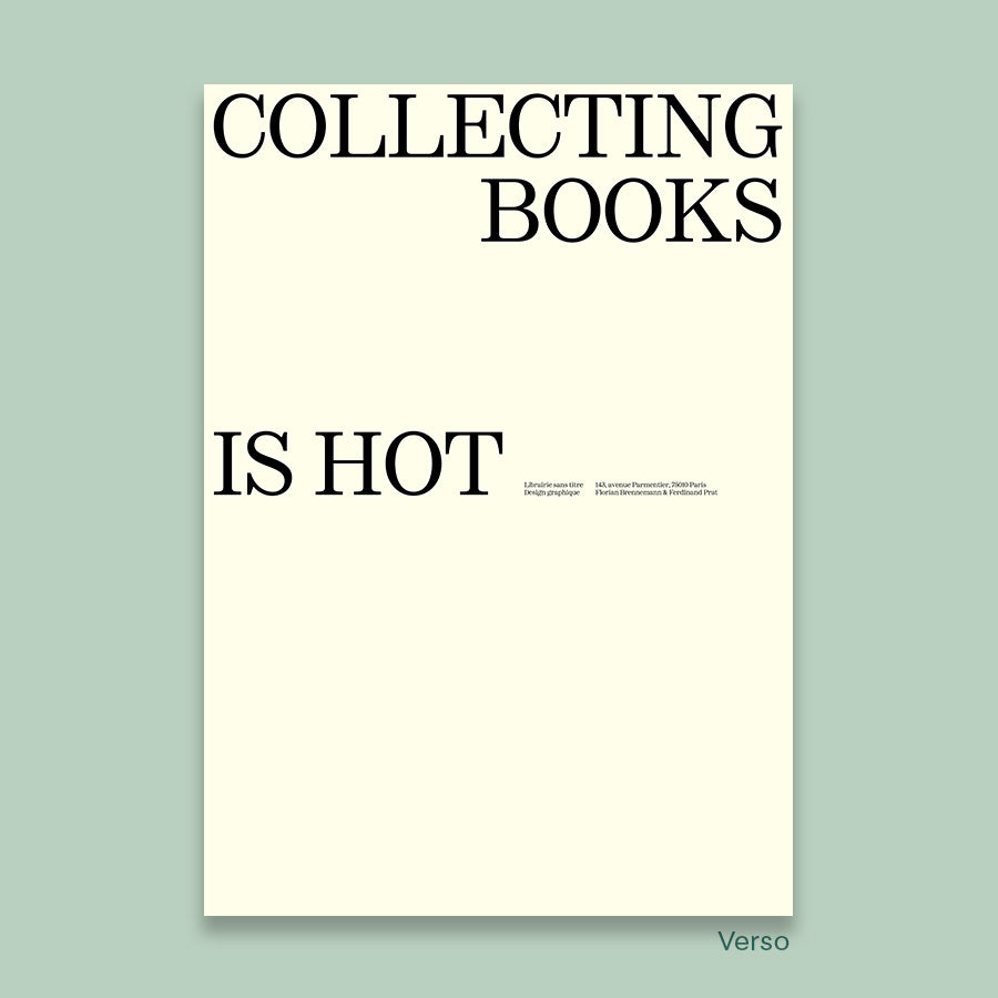 Affiche collecting books is hot