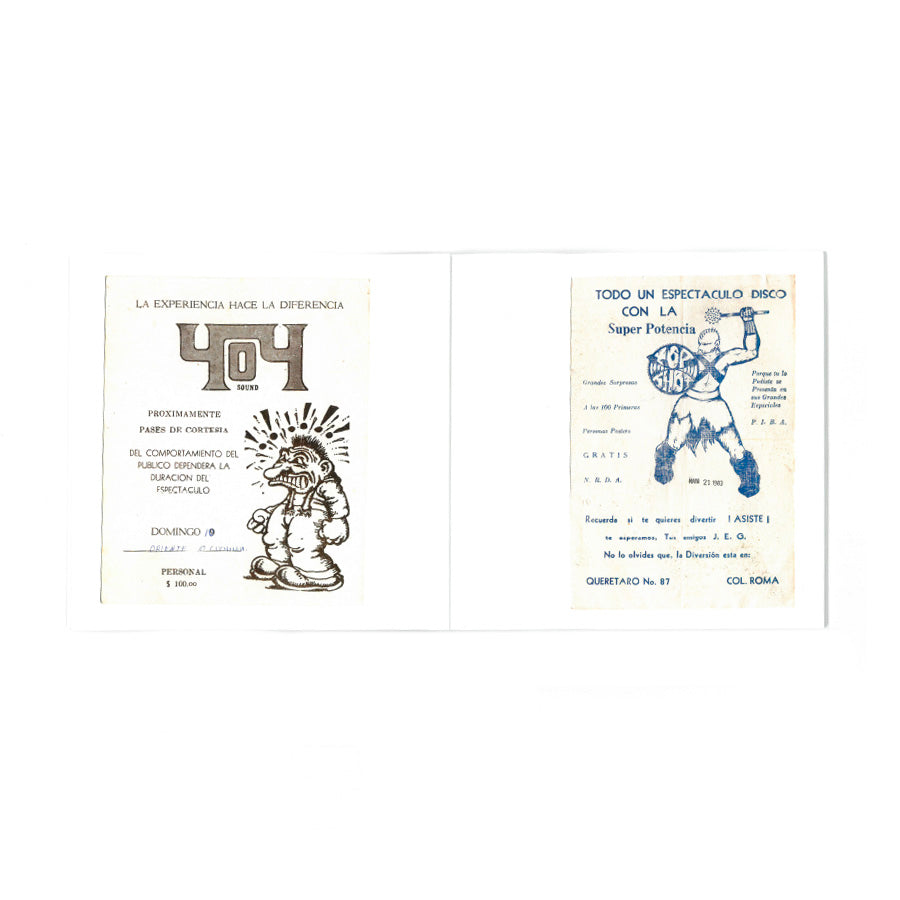 High energy / Disco Mexican Flyers 1980 - 2000