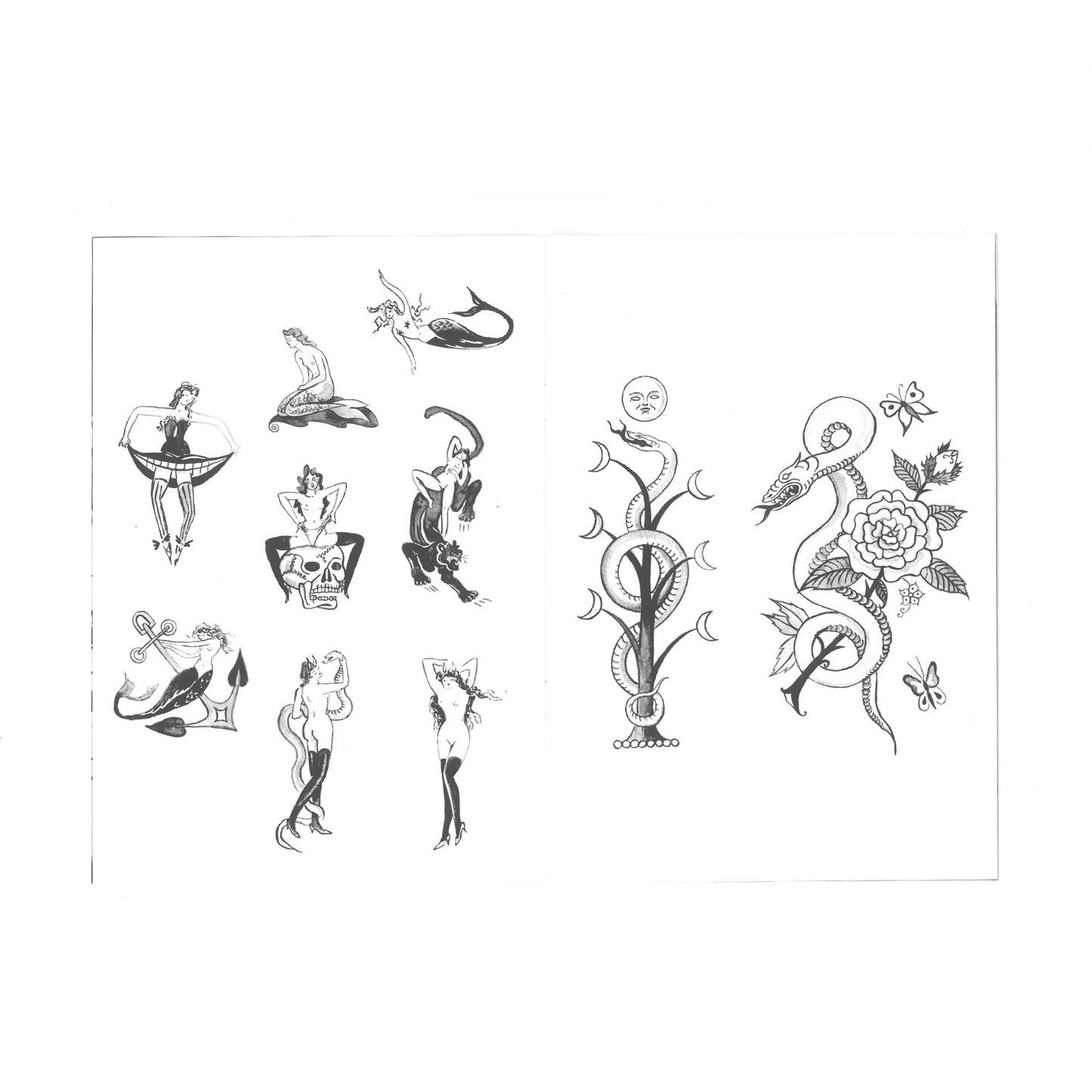 H13 mini tattoo zine - Hopefulll Pessimist
