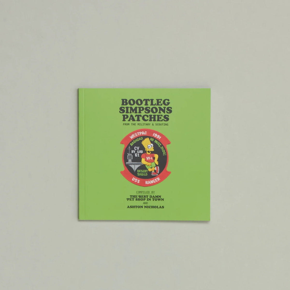 Bootleg Simpsons Patches from the Military & Scouting