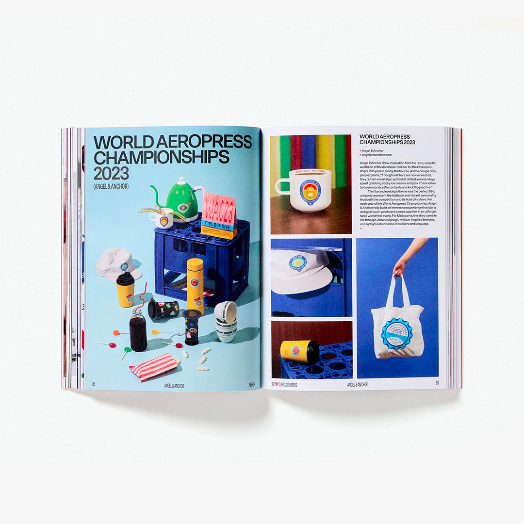 Merch A collection of graphic design for merchandising from around the world