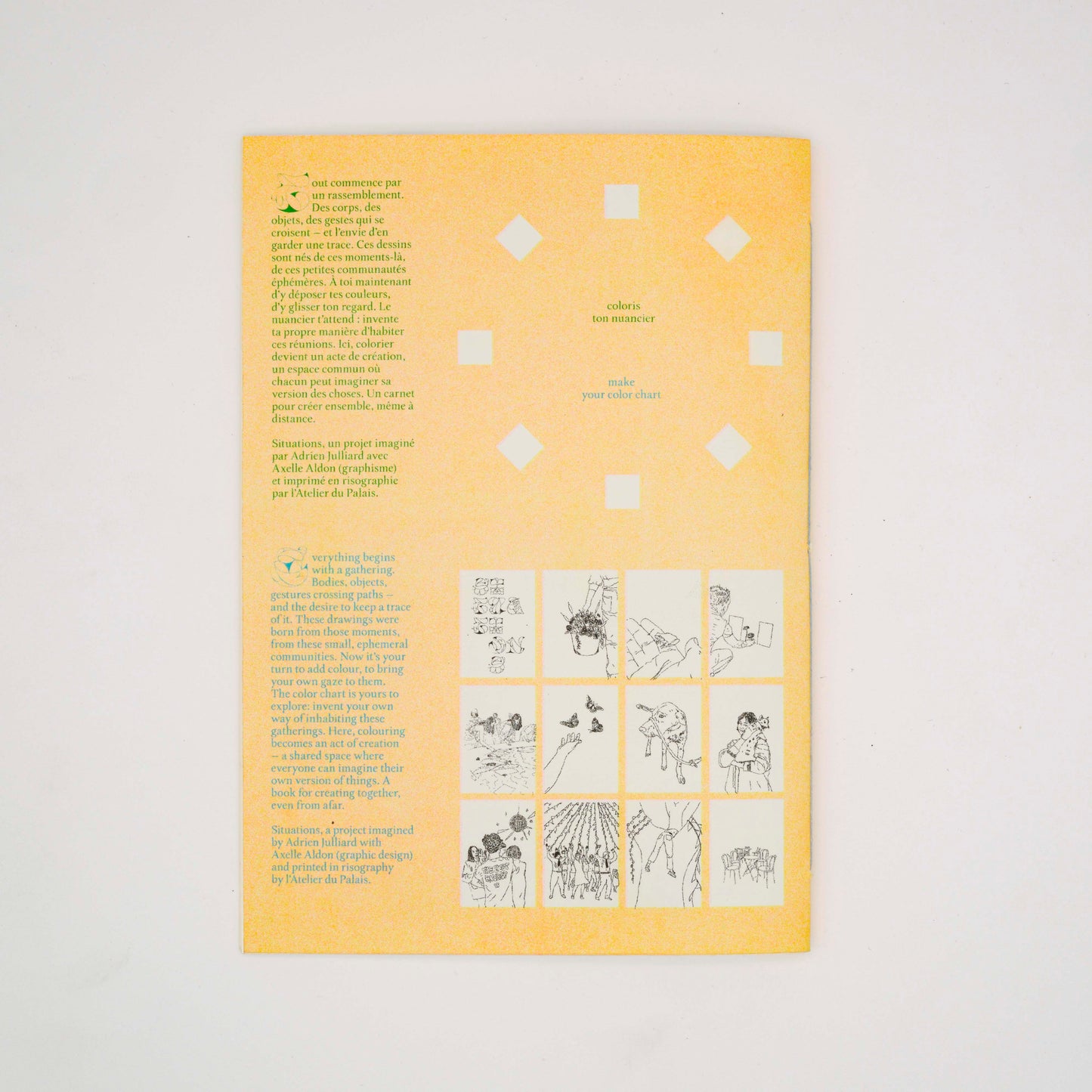 Situation - carnet de coloriage - coloring book