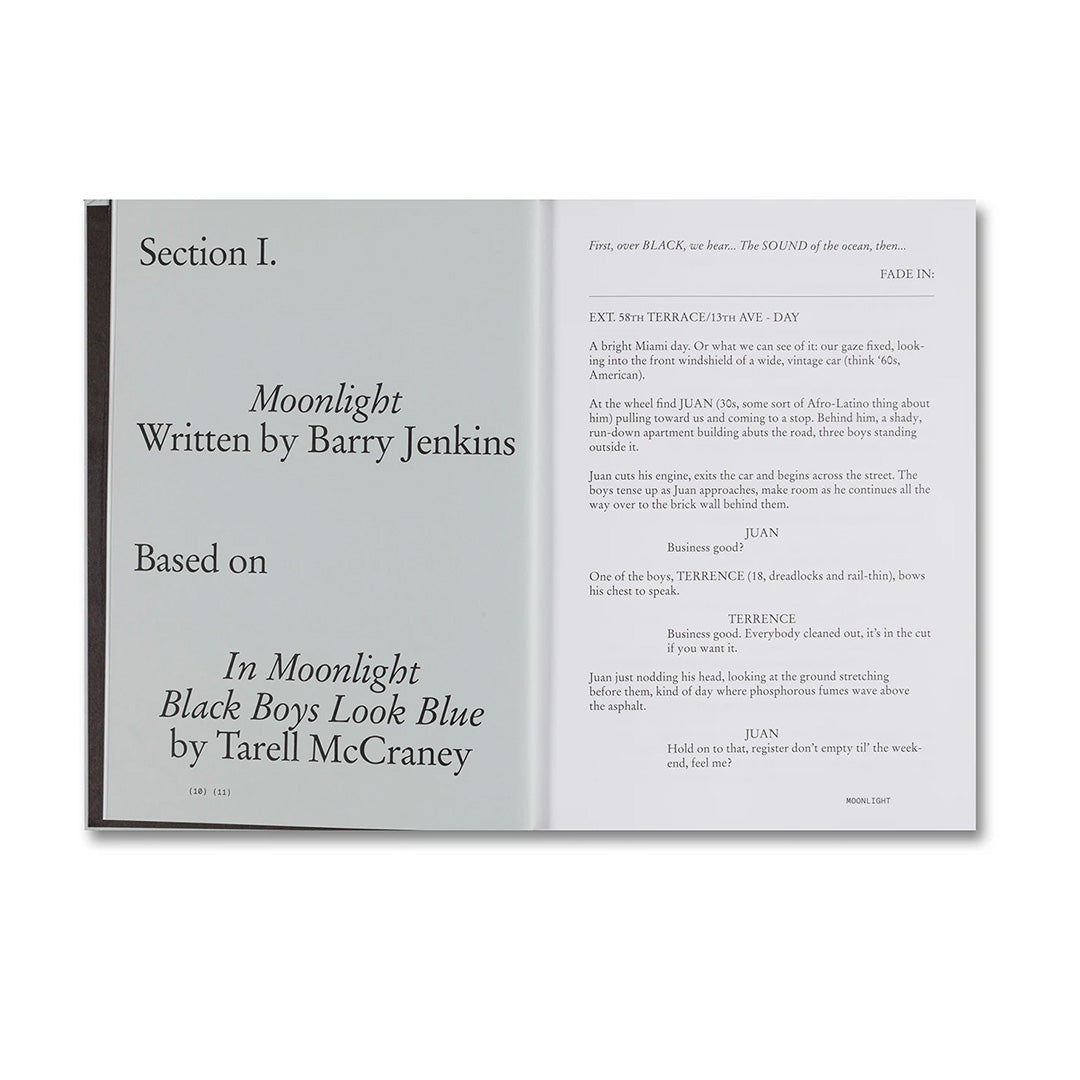 Moonlight Screenplay Book