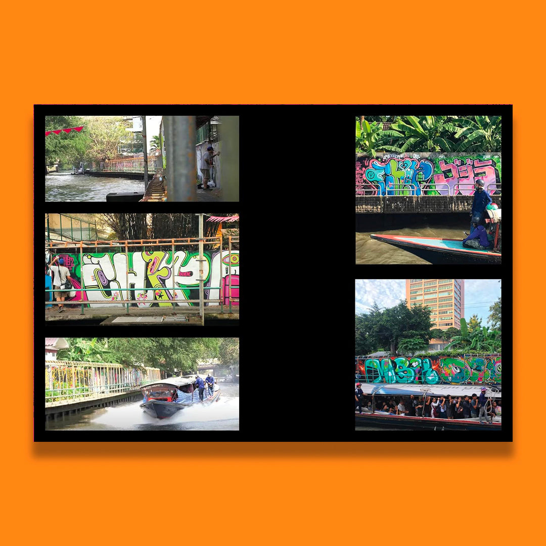 Chip7Land Behind the scenes of a Bangkok Graffiti Writer