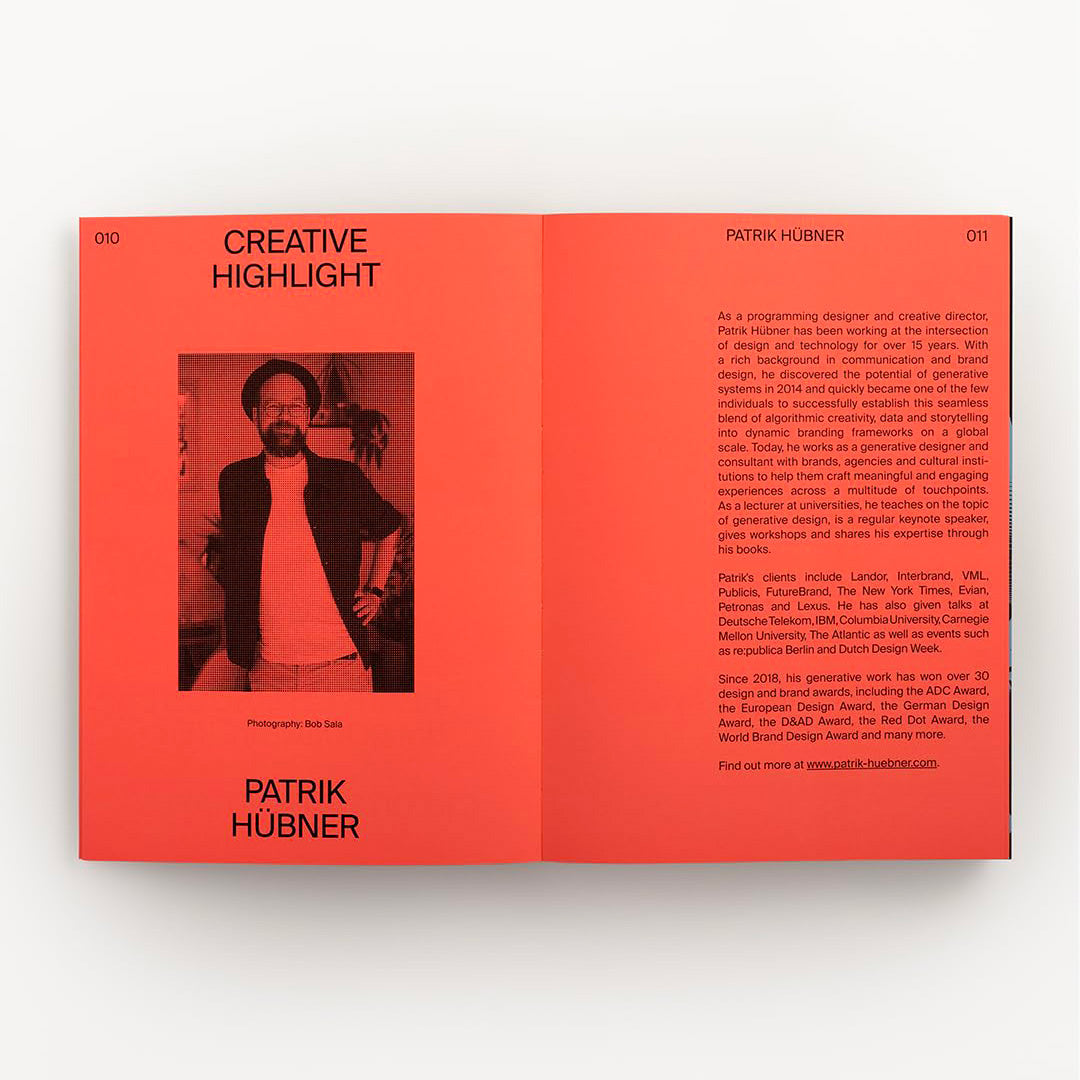 CodeCrafted Generative Design in Branding