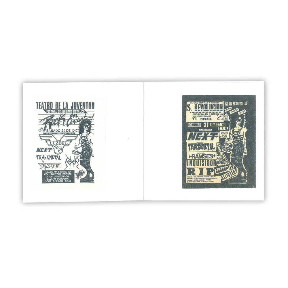Punk Rock Mexican Flyers 1990 - 2000