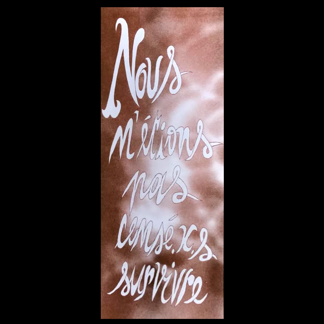 Nous n'étions pas censé.Xs survivre