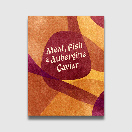 Meat, fish & aubergine caviar