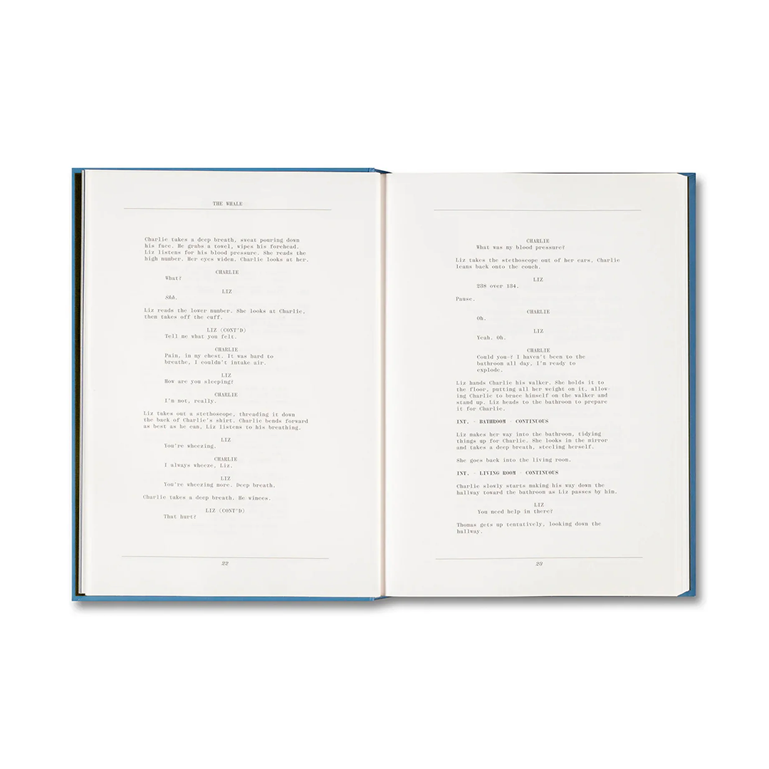 The Whale Screenplay Book