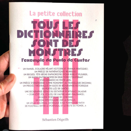 La Petite Collection - Tous les dictionnaires sont des monstres