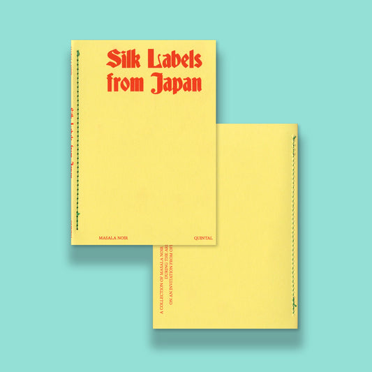 Silk Labels from Japan Masala Noir