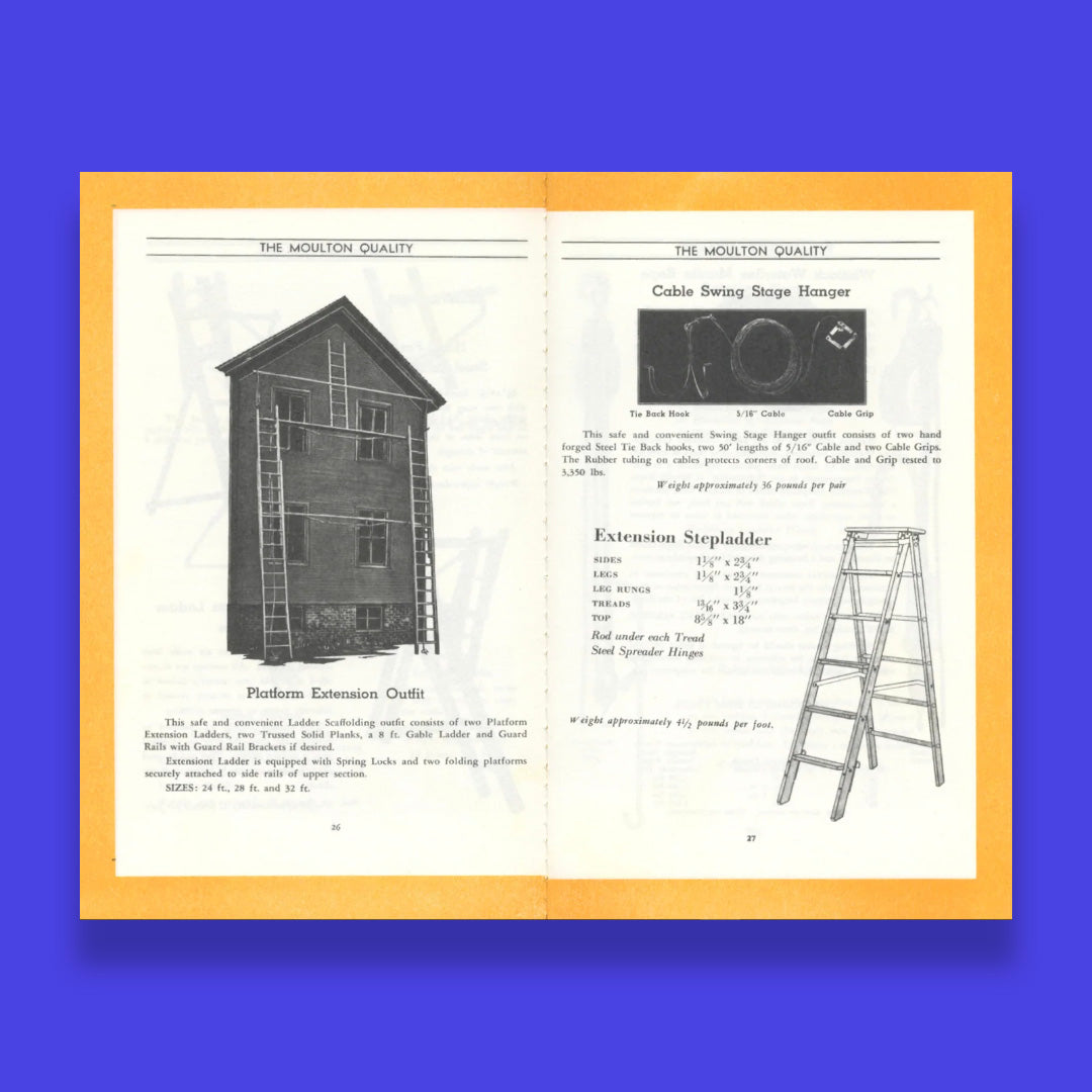 Ladders and scaffolding Similé #3
