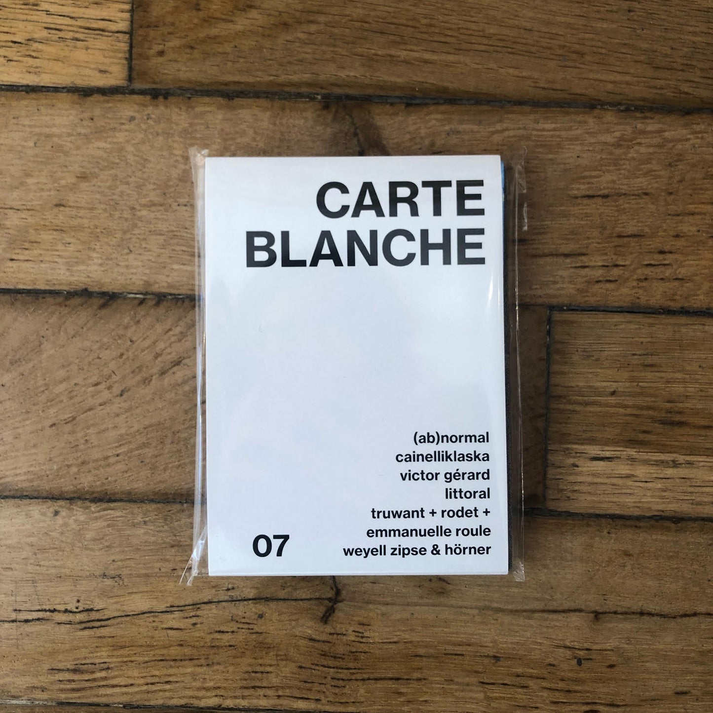 Carte blanche 07