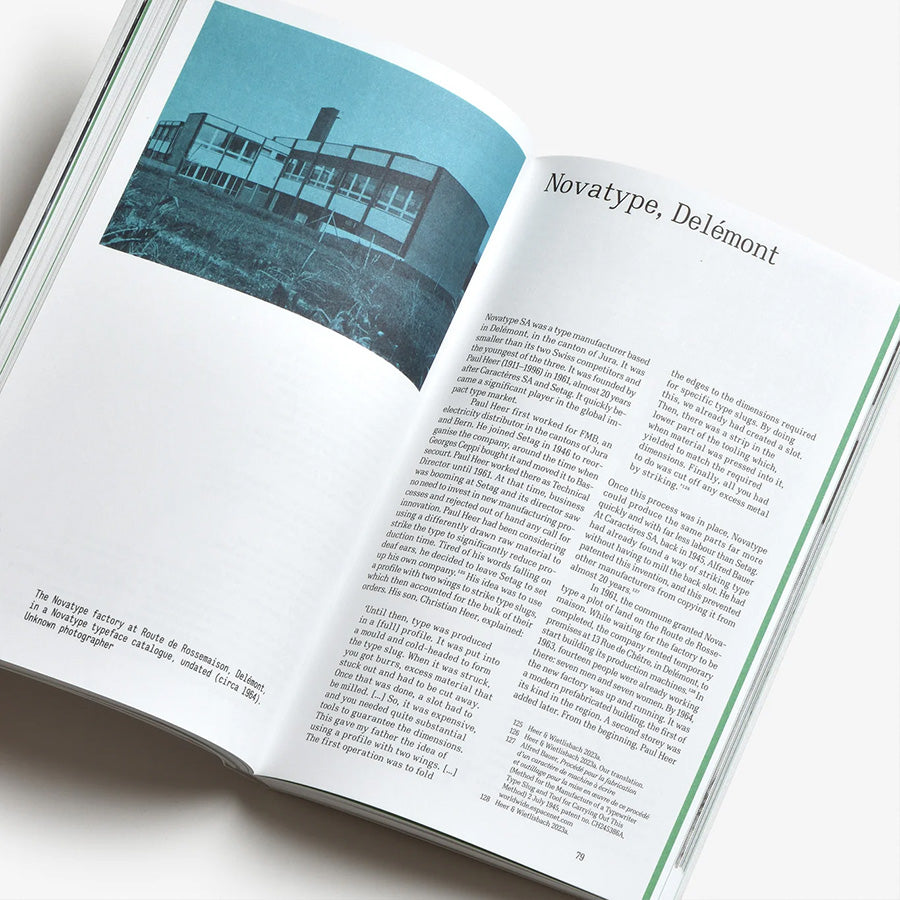 Impact Type. Manufacturing Type for Type-writers in Switzerland, 1941–1997