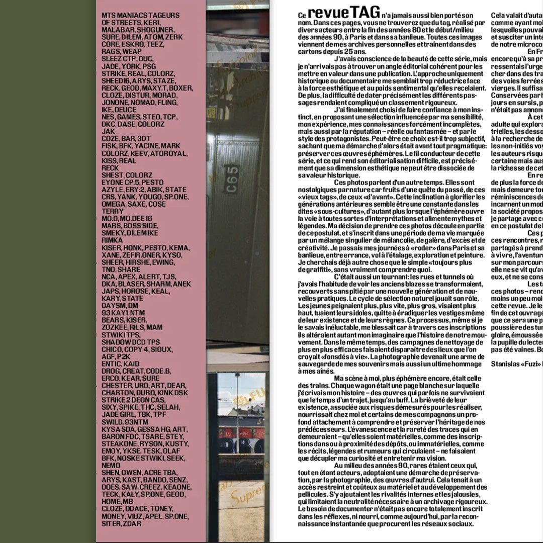 Revue Tag #7 — Mémoire périphérique